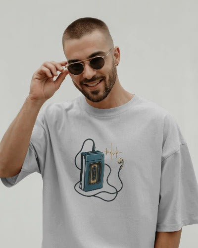 Unisex Tshirt for music lover | Poly-cotton blend | lightweight, breathable, and silicon-washed, ultra-soft, smooth finish